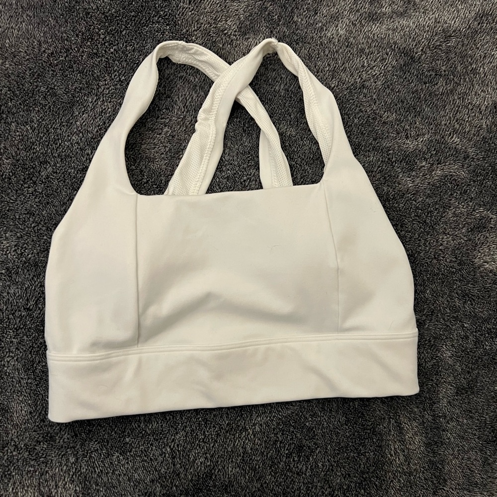 BRAND NEW all in motion womens white sports bra